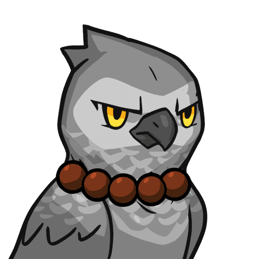 Narukami-Grey parrot #16611