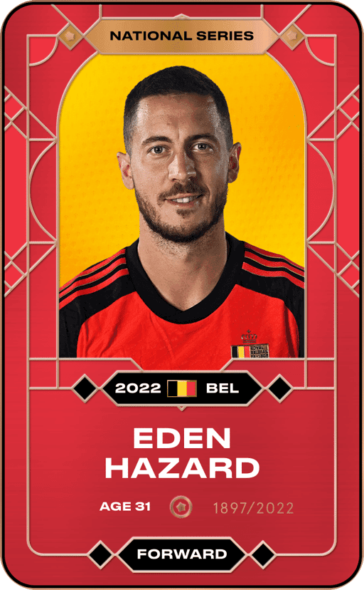 Eden Hazard 2022 • Custom Series 1897/2022