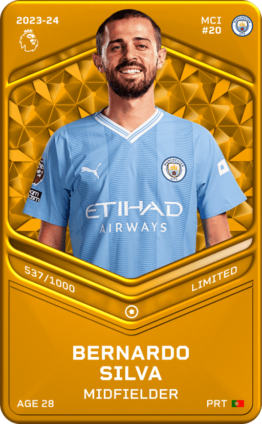 Bernardo Silva 2023-24 • Limited 537/1000