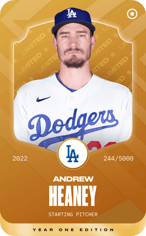 Andrew Heaney 2022 • Limited 244/5000