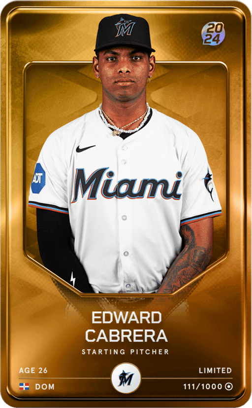 Edward Cabrera 2024 • Limited 111/1000