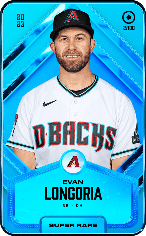 Evan Longoria 2023 • Super Rare 2/100