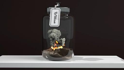 DISASTER IN A JAR 2 - THE VOLCANO