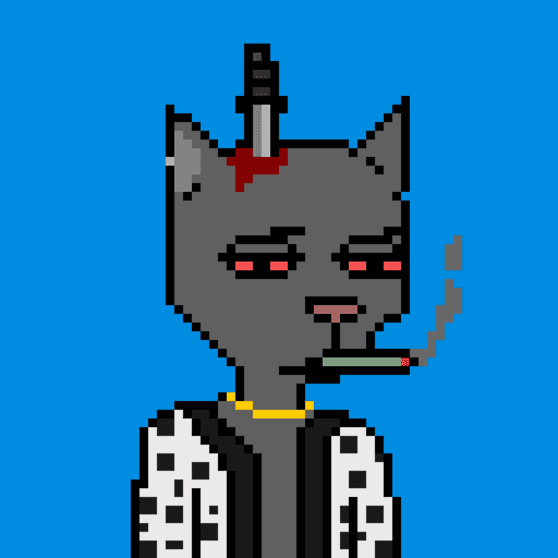 Pixel Cat Gang #14