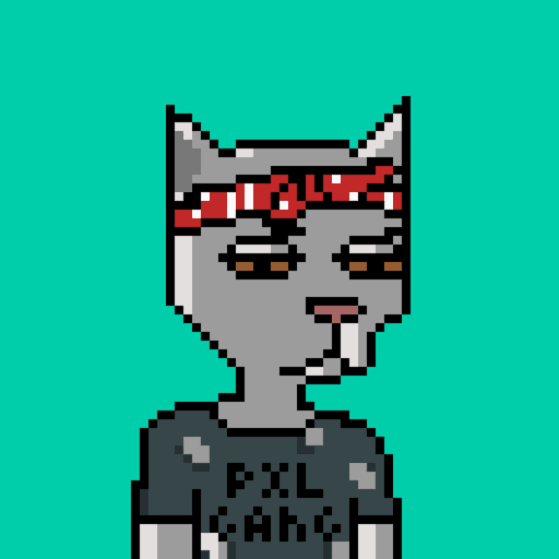 Pixel Cat Gang #27