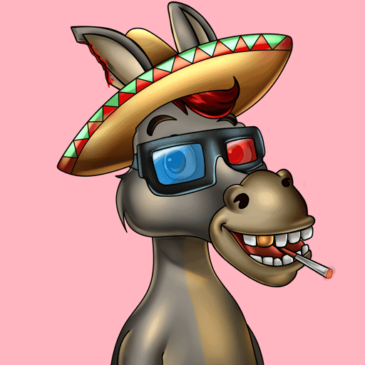 Sombrero Donkey #573