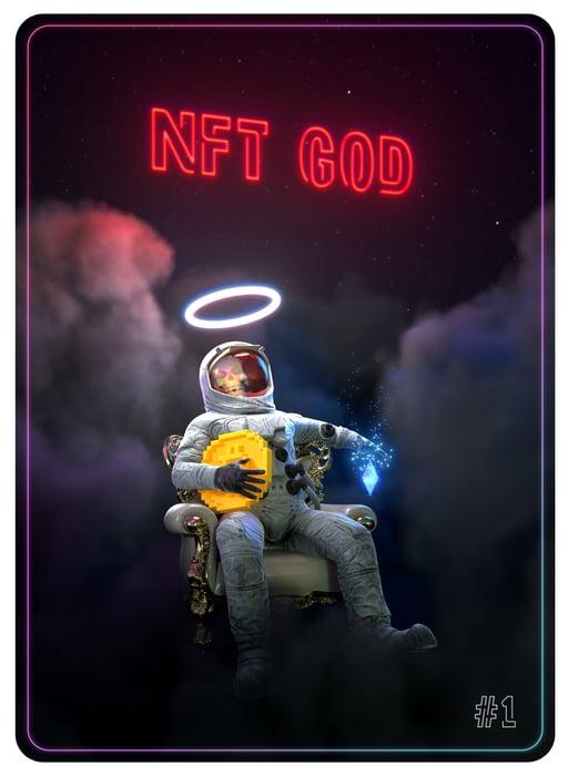 NFT GOD #1 card