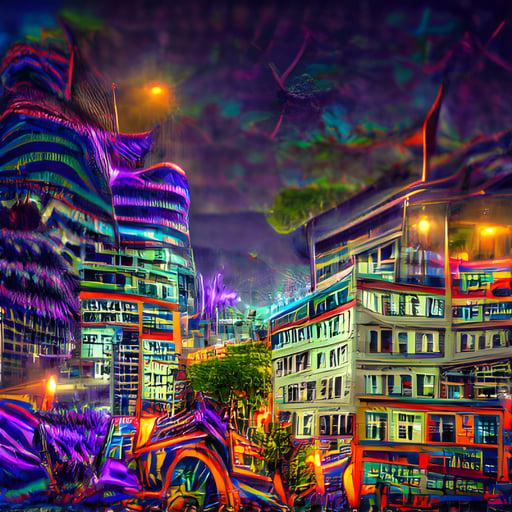 Megalopolis Luminosity AI "Synergistic Art"