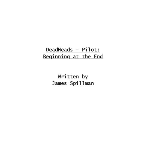 Season 1 Episode 1 Script