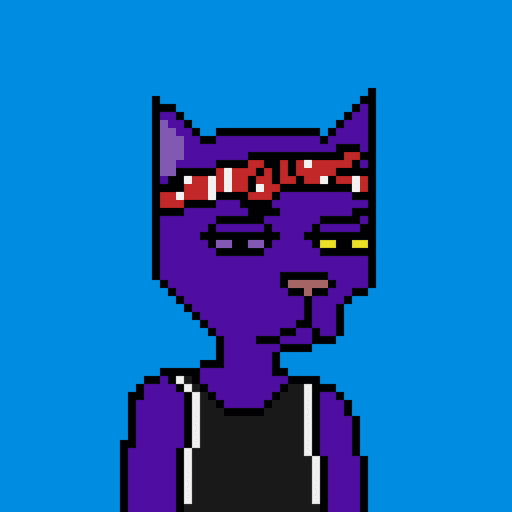 Pixel Cat Gang #18