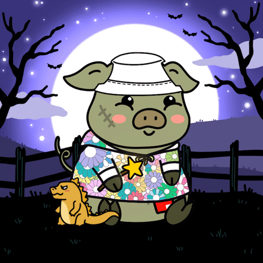 Zombie Piggie Palz #27 - BTPig J Hope