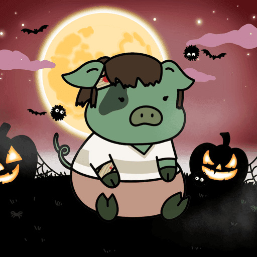 Zombie Piggie Palz #4 - Pighiro