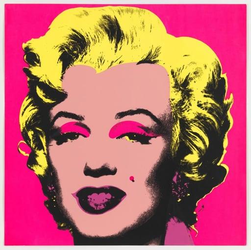 Andy Warhol Marilyn Monroe Portrait Pink 250/250