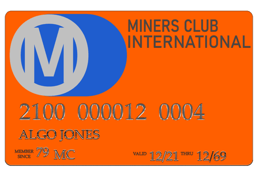 Miners’ Club Card #4