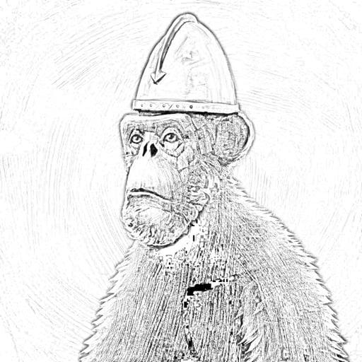 Sketchy Old Ape #31