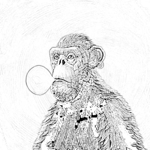 Sketchy Old Ape #37