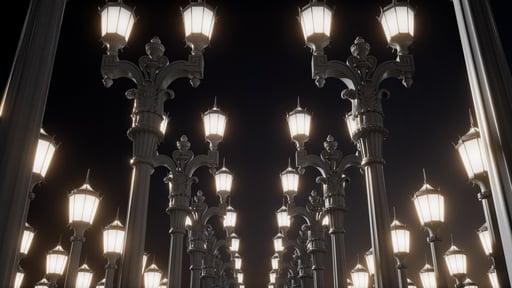 Xanadu Streetlamps: Night #10