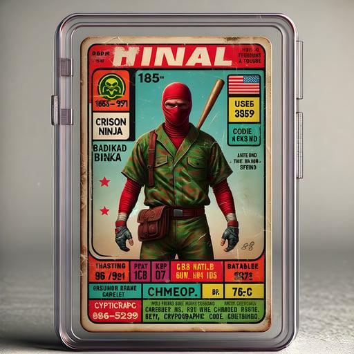 Crimson Trading Cards (1880-1999) #6