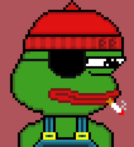 Pixelated Pepes NFT #1804