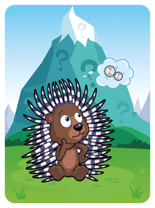 Positive Porcupine #51954