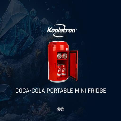 Farmer's Market: Coca-Cola Portable Mini Fridge