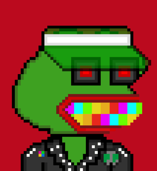 Pixelated Pepes NFT #1205