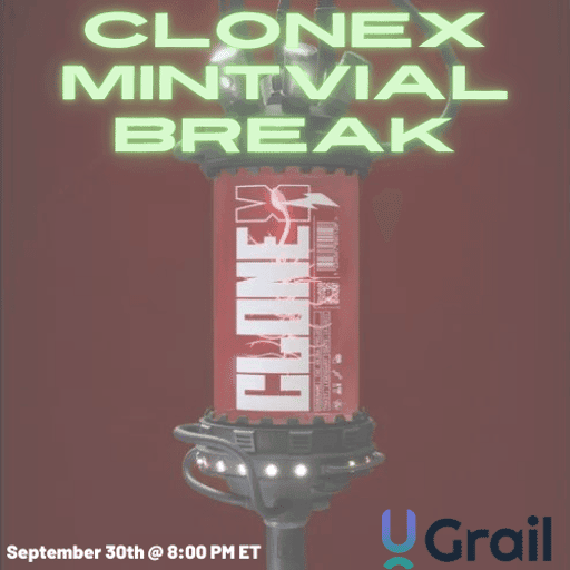 Grail CloneX Mintvial DNA: Murakami