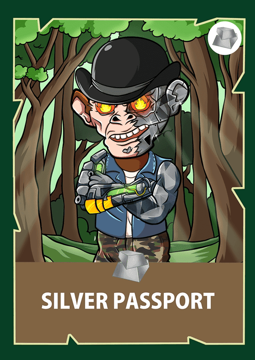 Chimpzee Silver Passport #208