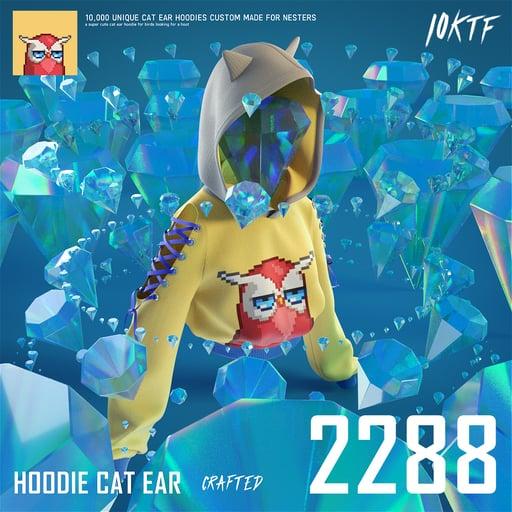 Moonbird Cat Ear Hoodie #2288