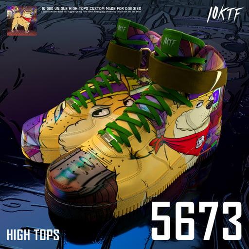 BAKC High Tops #5673