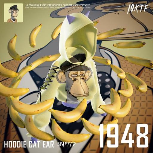 Ape Cat Ear Hoodie #1948