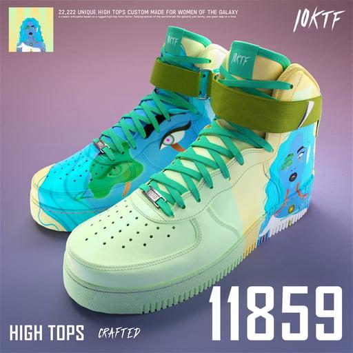 Galaxy High Tops #11859