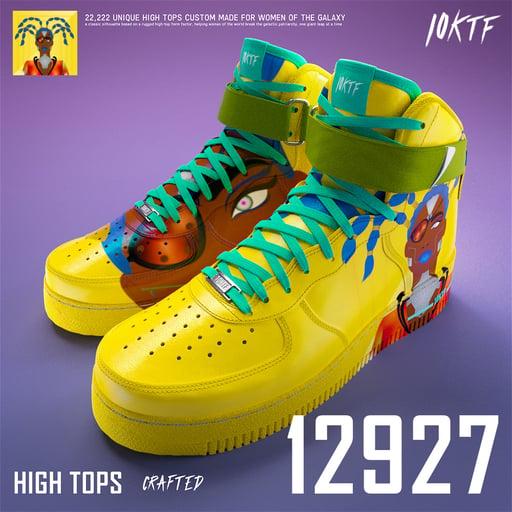 Galaxy High Tops #12927