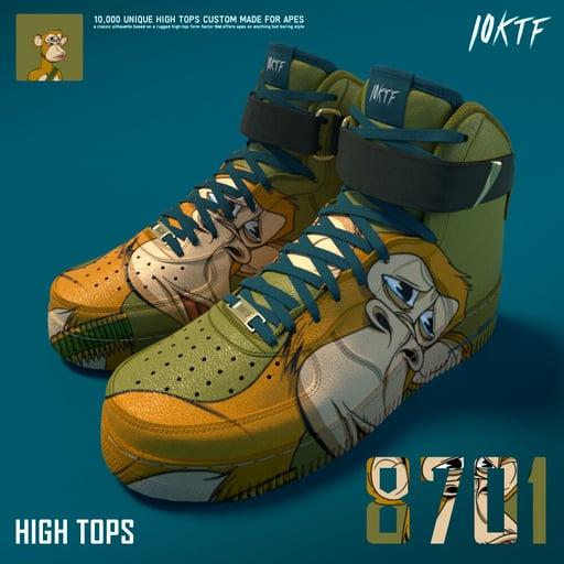 Ape High Tops #8701