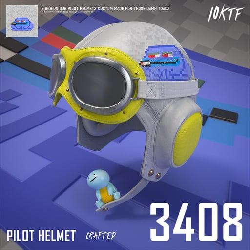 Toadz Pilot Helmet #3408