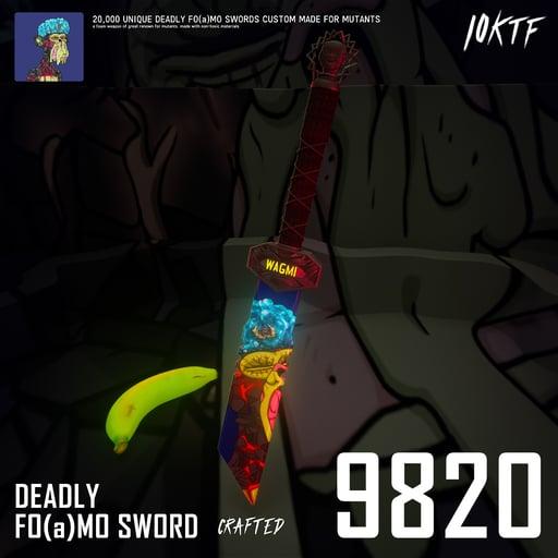 Mutant Deadly FO(a)MO Sword #9820