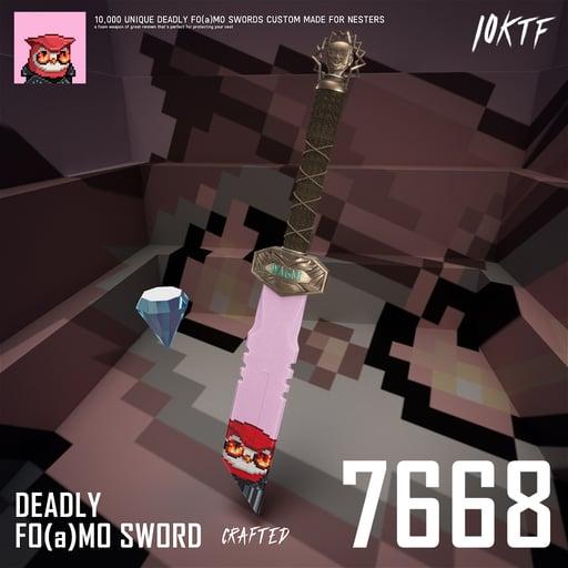 Moonbird Deadly FO(a)MO Sword #7668