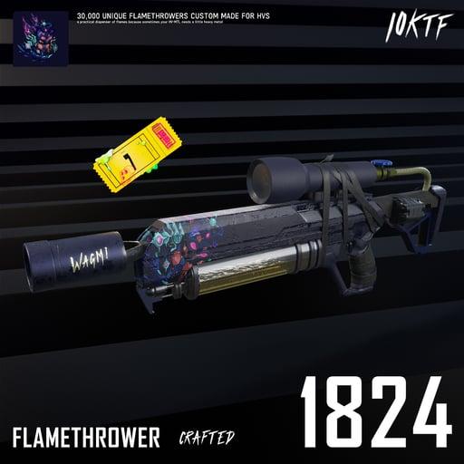 HV-MTL Flamethrower #1824