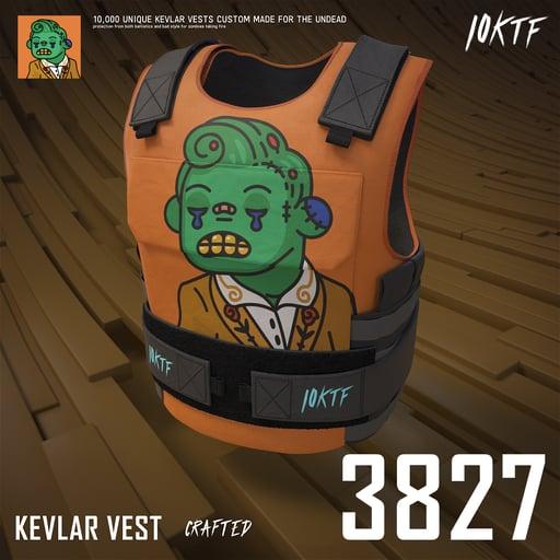 Dead Kevlar Vest #3827