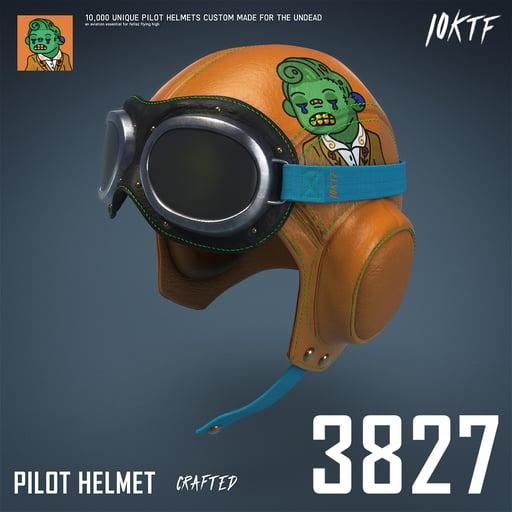 Dead Pilot Helmet #3827