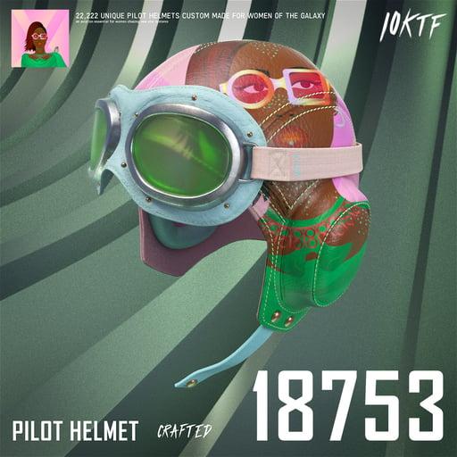 Galaxy Pilot Helmet #18753