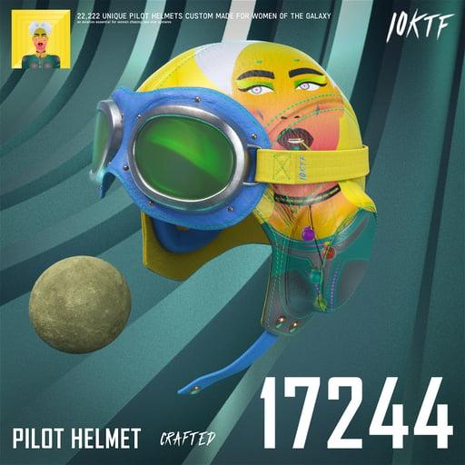 Galaxy Pilot Helmet #17244