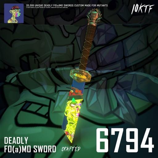 Mutant Deadly FO(a)MO Sword #6794