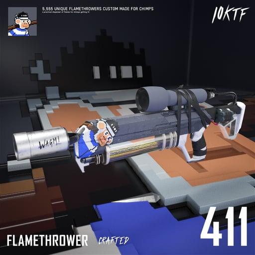 Chimp Flamethrower #411