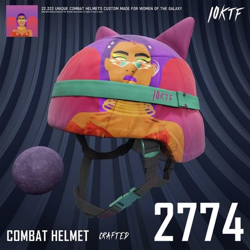 Galaxy Combat Helmet #2774