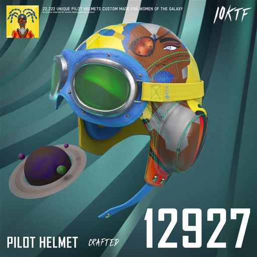 Galaxy Pilot Helmet #12927