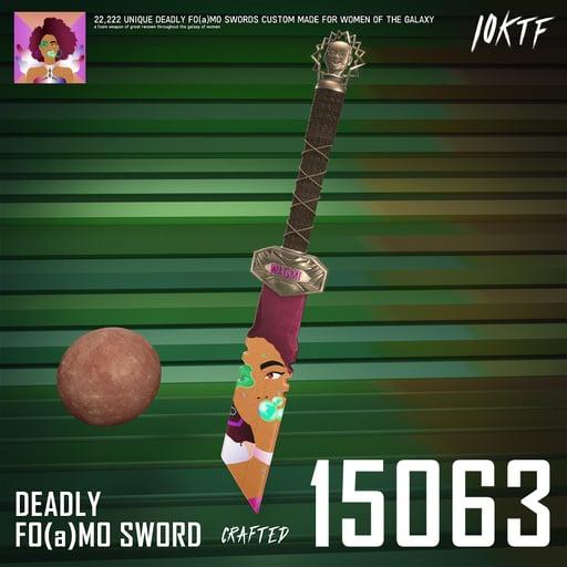 Galaxy Deadly FO(a)MO Sword #15063