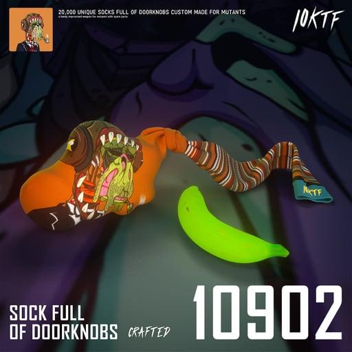 Mutant Sock Full of Doorknobs #10902