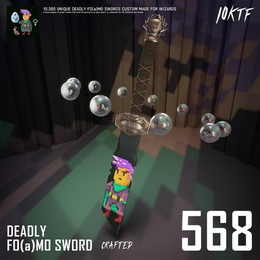 Wizard Deadly FO(a)MO Sword #568