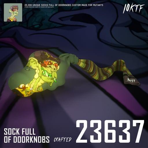 Mutant Sock Full of Doorknobs #23637